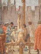 Fra Filippo Lippi Disputation with Simon Magus and Crucifixion of Peter France oil painting artist